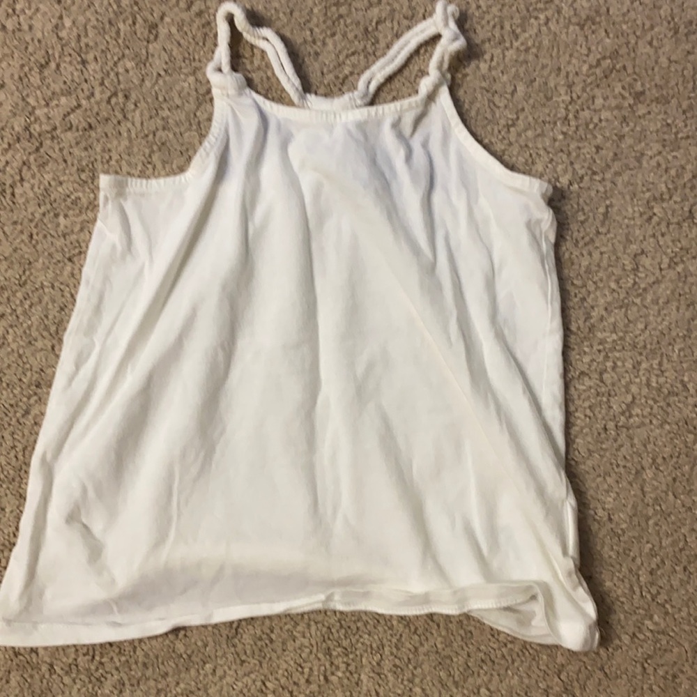 White tank top